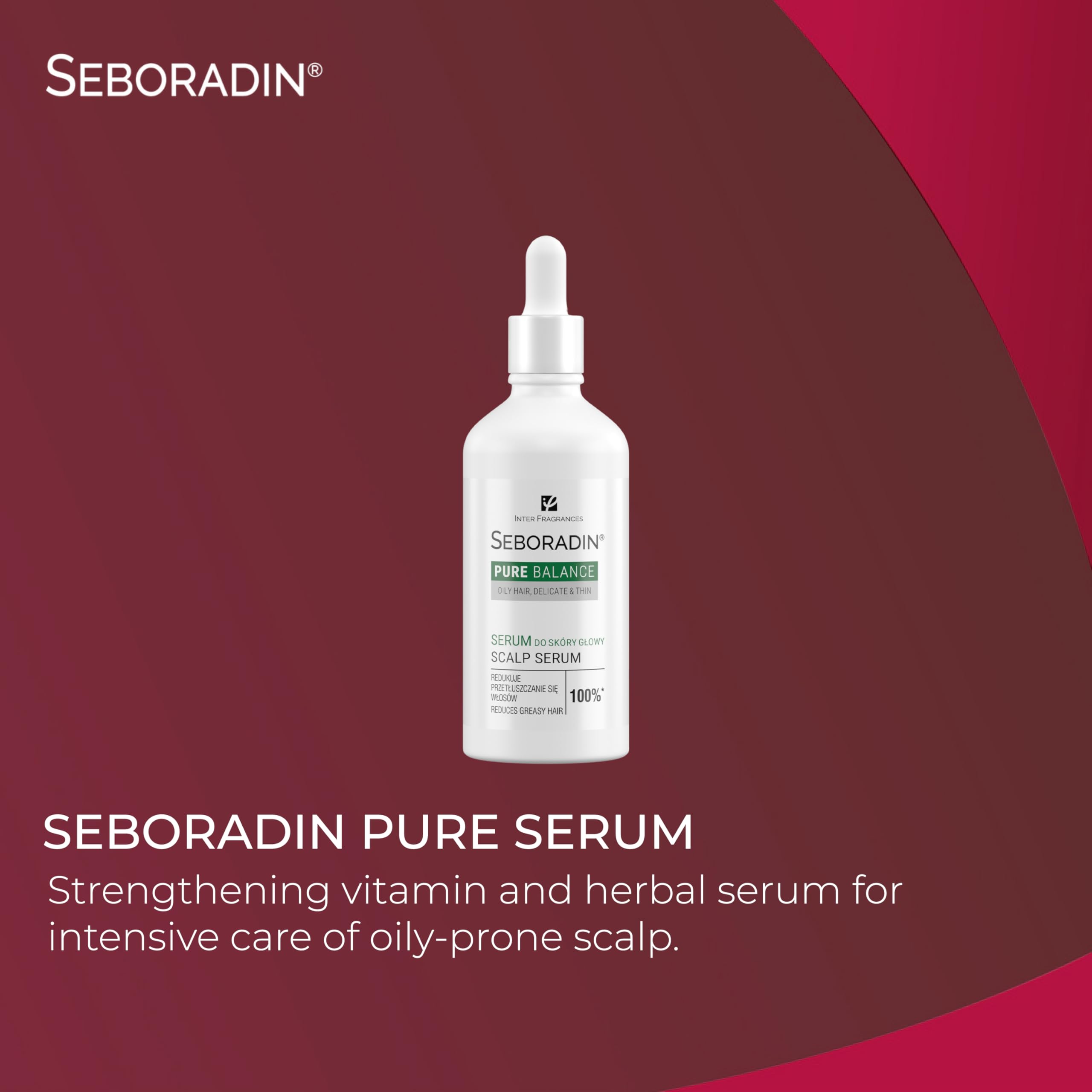 SEBORADIN Maria Set Blue, 2x Oily Hair Ampoules, Anti-Dandruff Scalp Serum and Shampoo - Image 2
