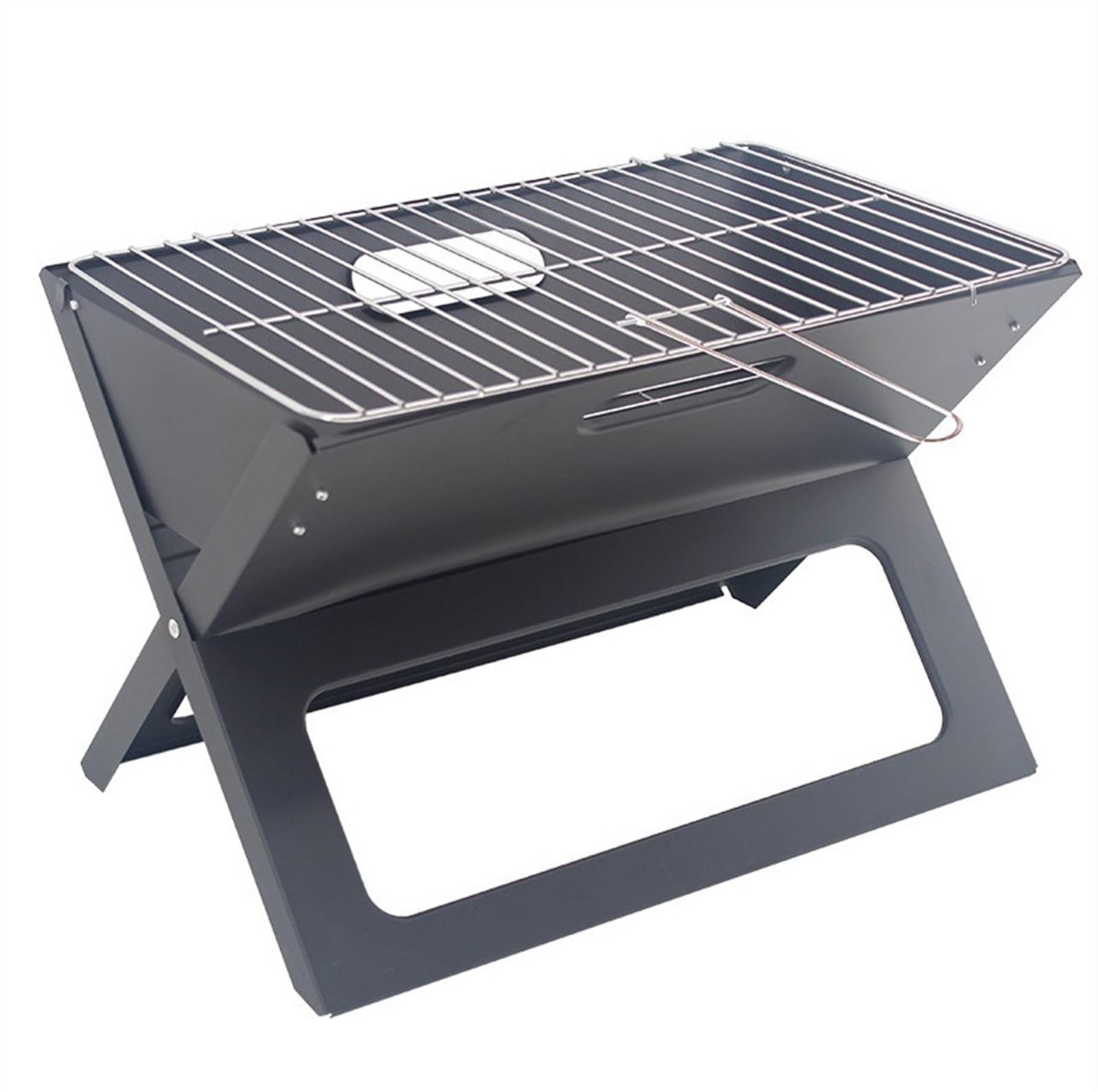 Grill na Węgiel Przenośny Grill Węglowy Blat Grill Kempingowy Na Imprezę Domową Na Świeżym Powietrzu Grill do Ogrodu
