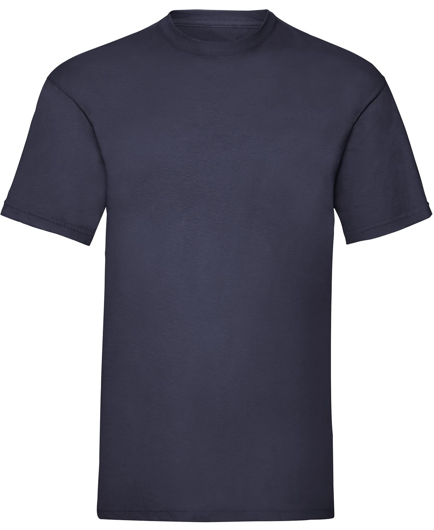 Coozo Unisex Deep Navy Men's Valueweight Short Sleeve Plain T-Shirt - 2XL