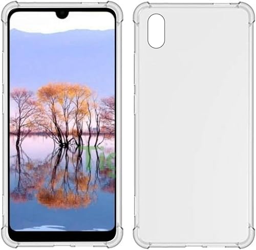 Miniatura 1 de TiYa USTIYA Funda para Huawei Y5 2019 Honor 8S Transparente TPU Cuatro Esquinas Funda Protectora Transparente Suave