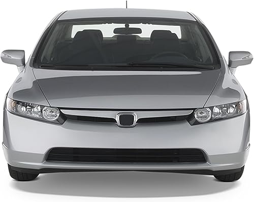 Miniatura 9 de IKON MOTORSPORTS - Alfombrillas compatibles con Honda Civic Sedán 2006-2011, goma de látex para todas las estaciones, interiores resistentes, juego