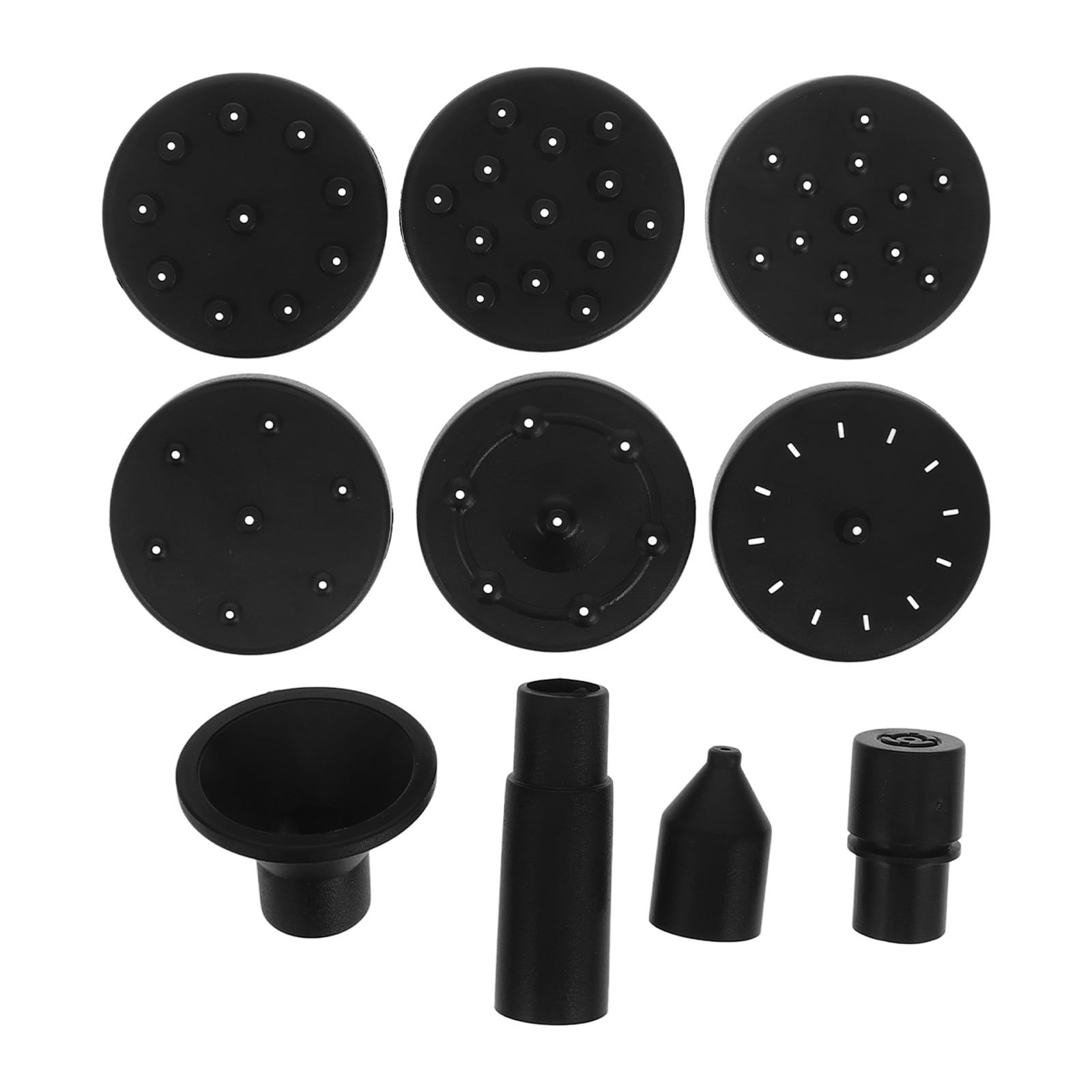 Uonlytech Outdoor Fountain Nozzle Replacement Heads 3pcs Solar Pump Accessories for Small Ponds and Bird Bath Water Features