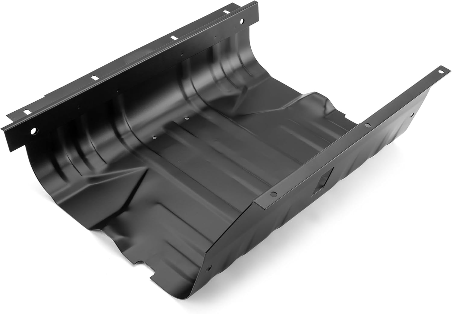 Heavy-Duty Stamped Steel Fuel Tank Skid Plate for 1976-1990 CJ and YJ Wrangler - Direct Replacement for 15-Gallon Gas Tank - Jeep Wrangler Gas Tank Skid Plate