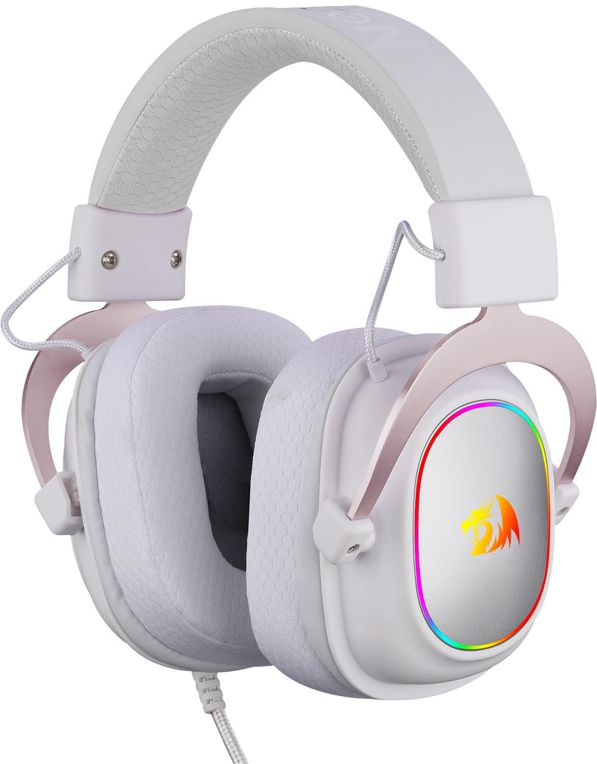 Redragon H510 Zeus X Cuffie Gaming con Microfono Flessibile - Audio 7.1 - Illuminazione RGB - Fascia Regolabile - Pad