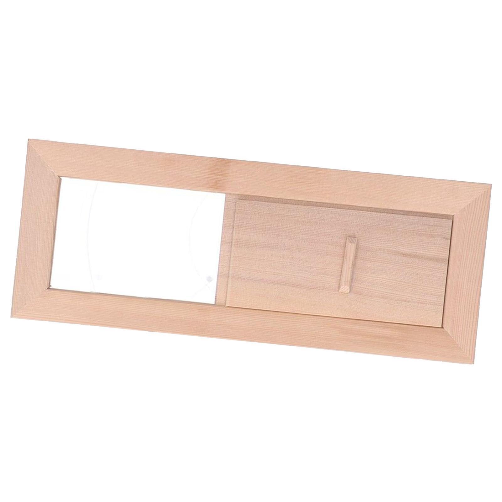 Qlecxzi Sauna Air Ventillation Panel Grille Good Ventilation Effect Easy Installation For Steam Room Sauna Air Vent Ventilation Panel Can Be Installed In Room
