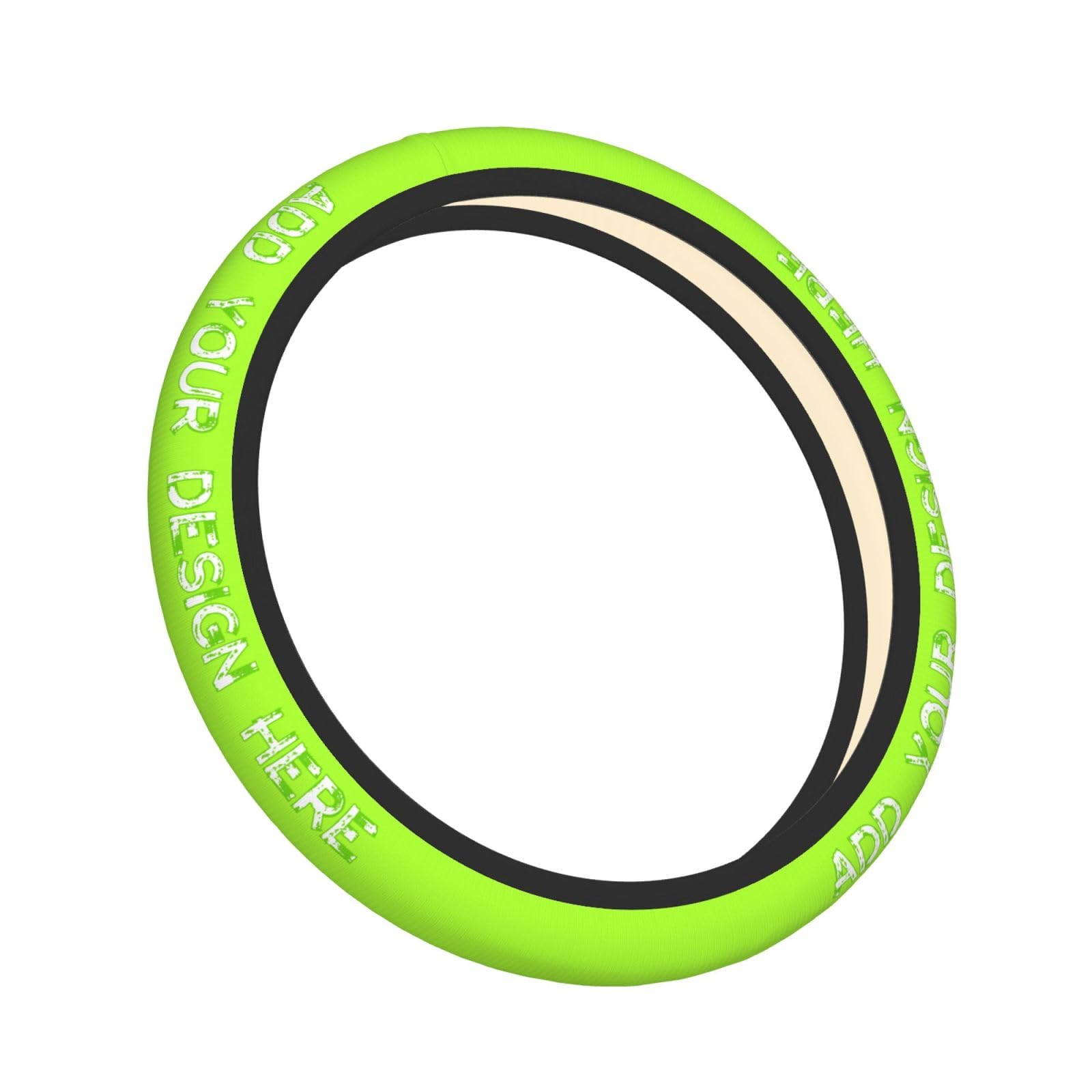 Custom Steering Wheel Cover Funny Car Accessories add Logo Text Photo Personalized Universal Car Accessories Steering Wheel Cover — view 3