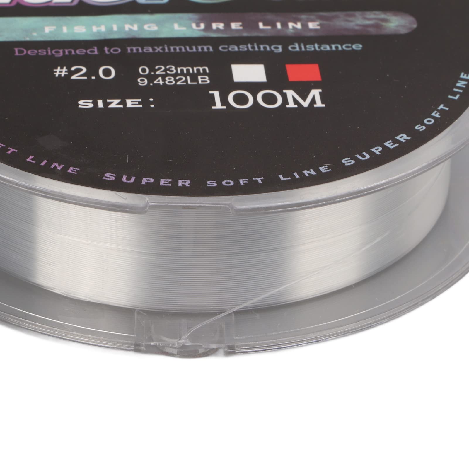 Żyłka, 100M Odporna na Zużycie żyłka Wędkarska Pleciona żyłka Super Power Nylon(#2.0)