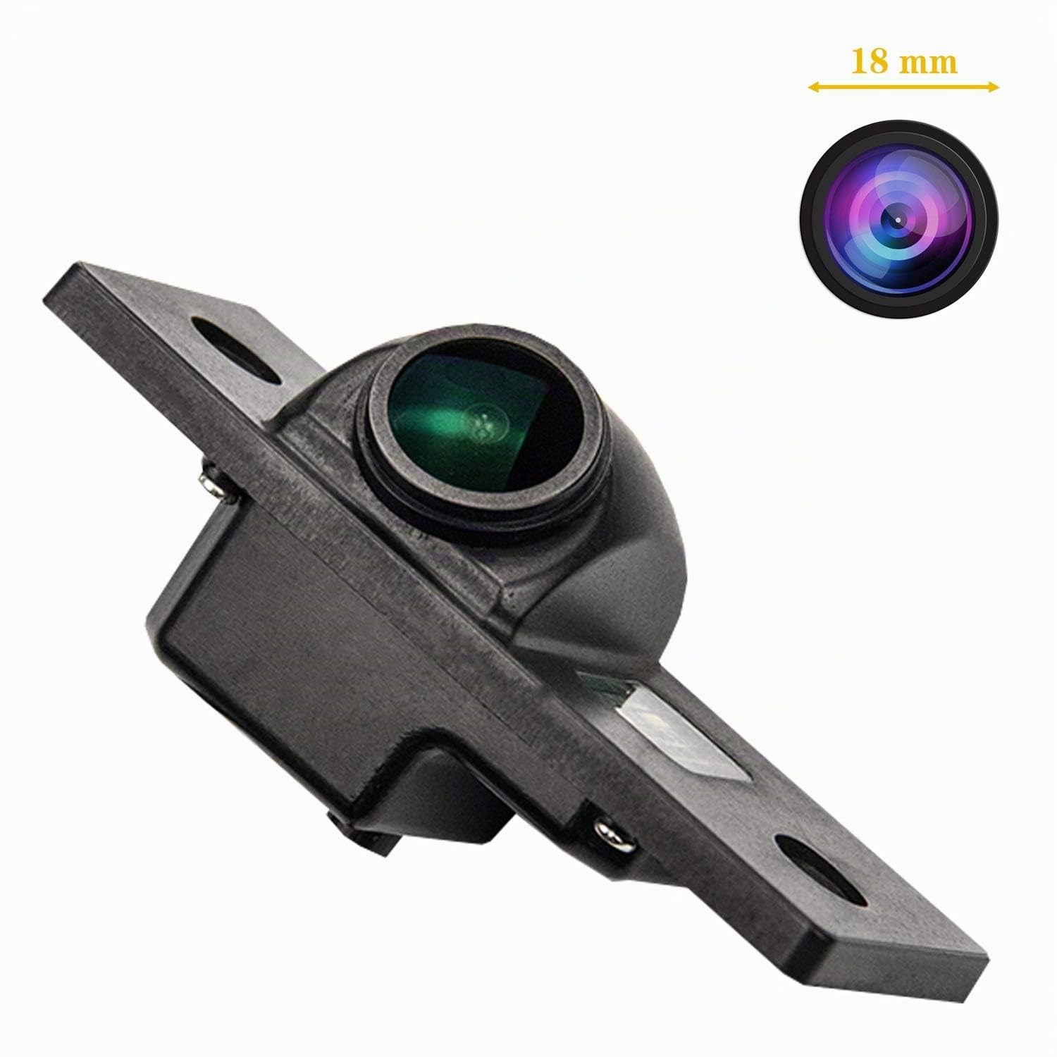 Telecamera di retromarcia HD 1280x720p integrata nella luce targa targa telecamera posteriore visione notturna Ip69K compatibile per Tiguan Touareg Golf 4 Mk4 Polo Passat B5 Fabia