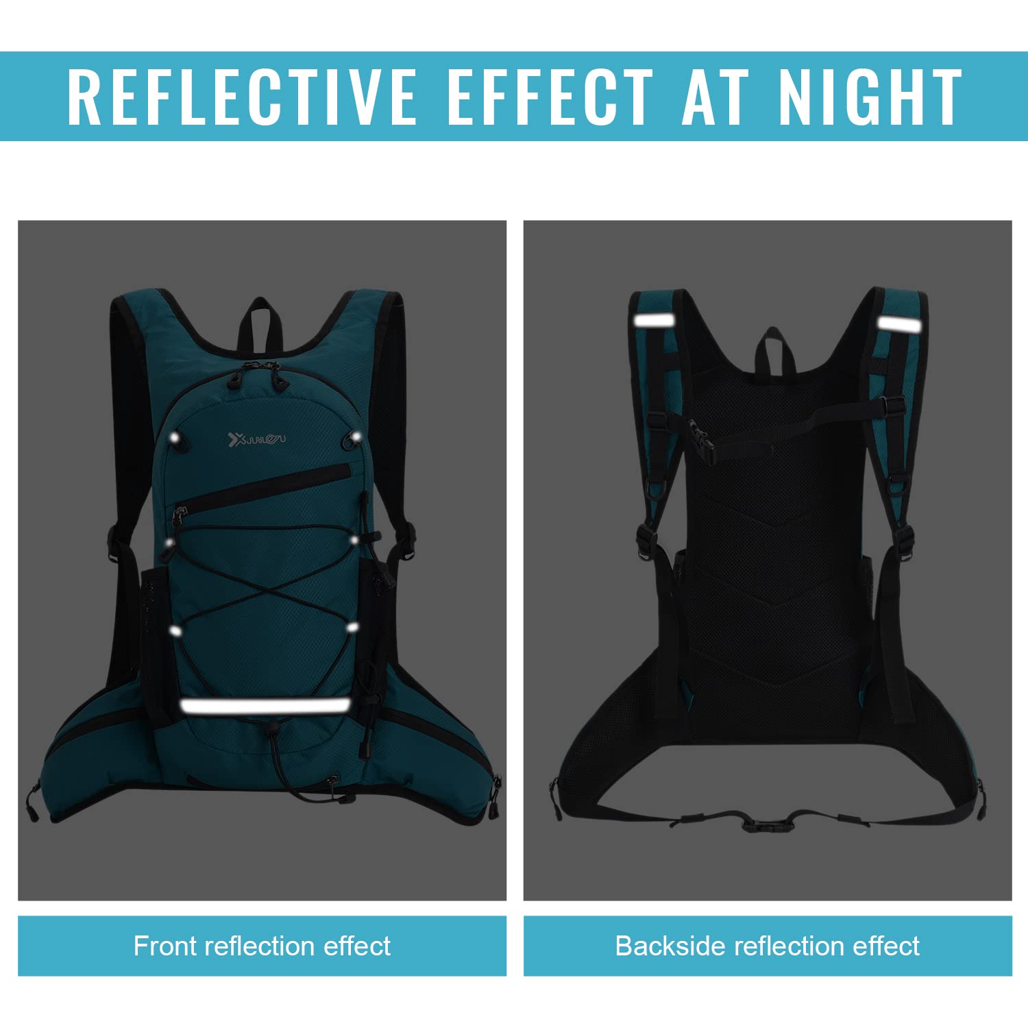 Ligero Mochila de Ciclismo Impermeable Múltiples Bolsillos Respirable Correr Bicicleta Mochila Hombres Mujeres Senderismo De Viaje Mochila