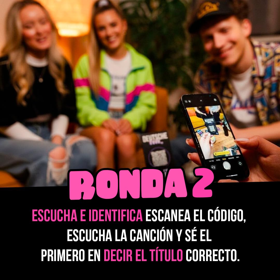 Play Hit - Juegos de Mesa para Adultos, Amigos y Familia - Ideal para Reuniones y Fiestas con Buen Tiempo - Música en Español