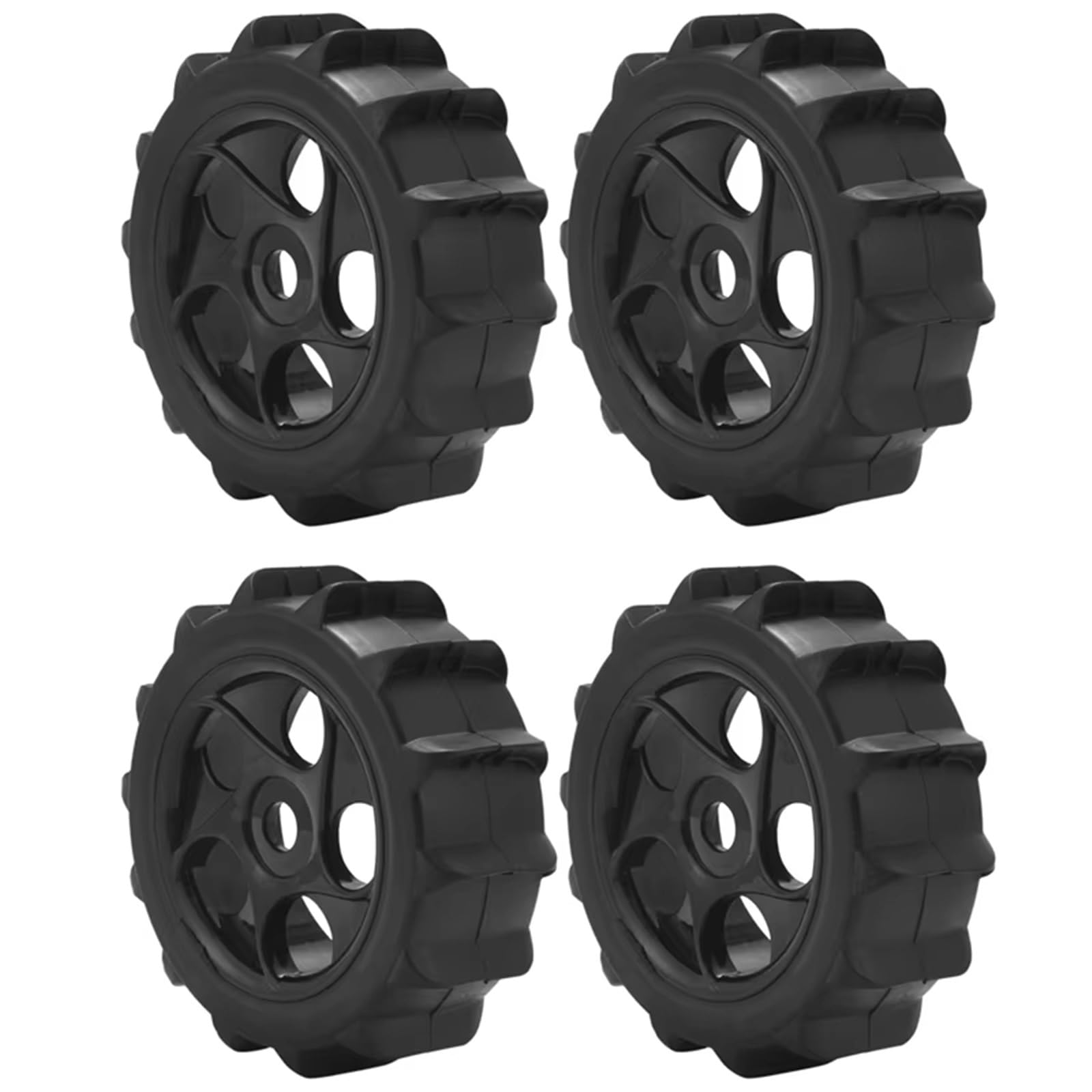 Compatibile Con HPI Per AKA 1:8 RC Car 4 Pezzi Pneumatici Da Neve Sabbia Fuoristrada Per Ruote Per Buggy Pneumatico Spiaggia A Carta Corta Ruote Auto Rc