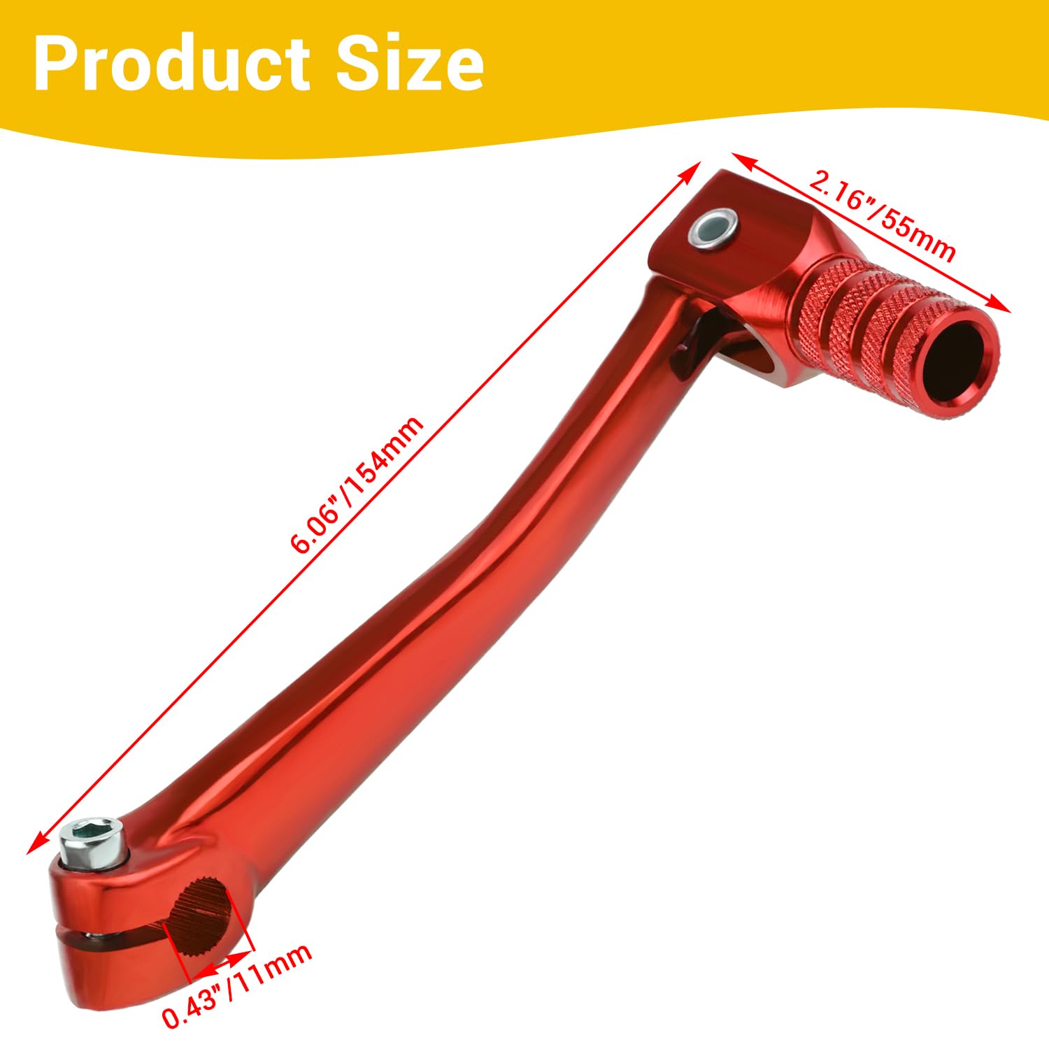 Gear Shifter Shift Lever For Chinese Pit Dirt Bike 50 70 90 110 125 150 160 Cc E - Foto 2