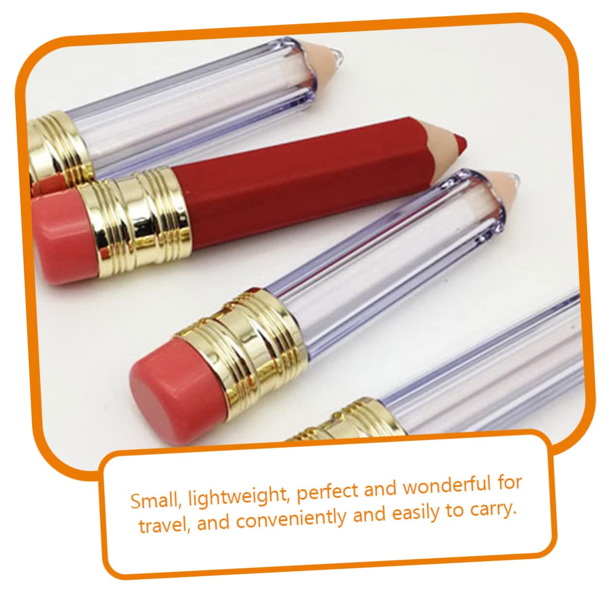 Beavorty 3 Sätze Leere Tube Mit Lippenstift-lippenglasur Lippenstift Set Lipstick Set -kit Lipgloss Glossen Liner Röhren -aufbewahrungsflaschen Plastik 10 Stück * 3