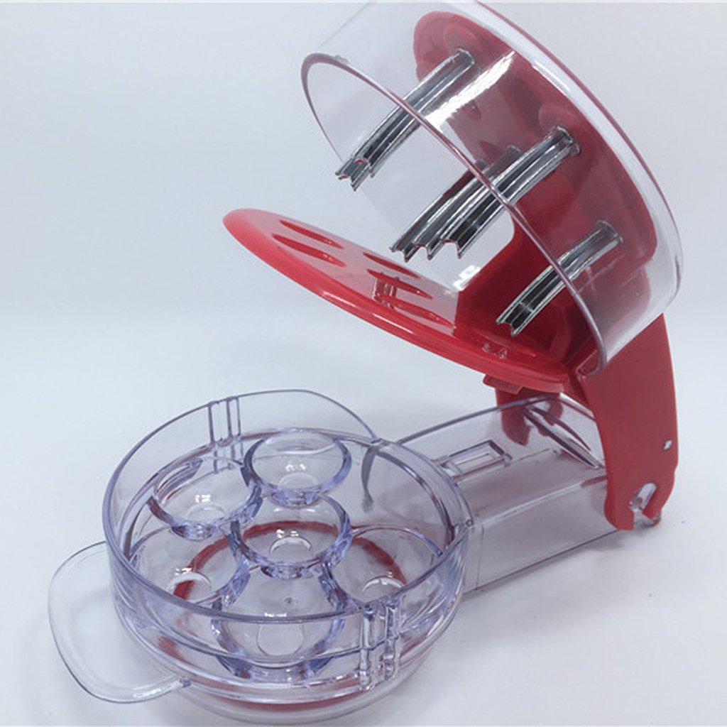 UGPLM Prettyia Cherry Pitter Removal Kitchen Tool Remover Juice Catcher