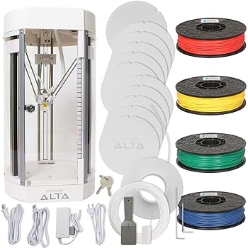 Amazon Com Silhouette Alta 3d Printer Bundle With 4 Color Filament Pack Office Products