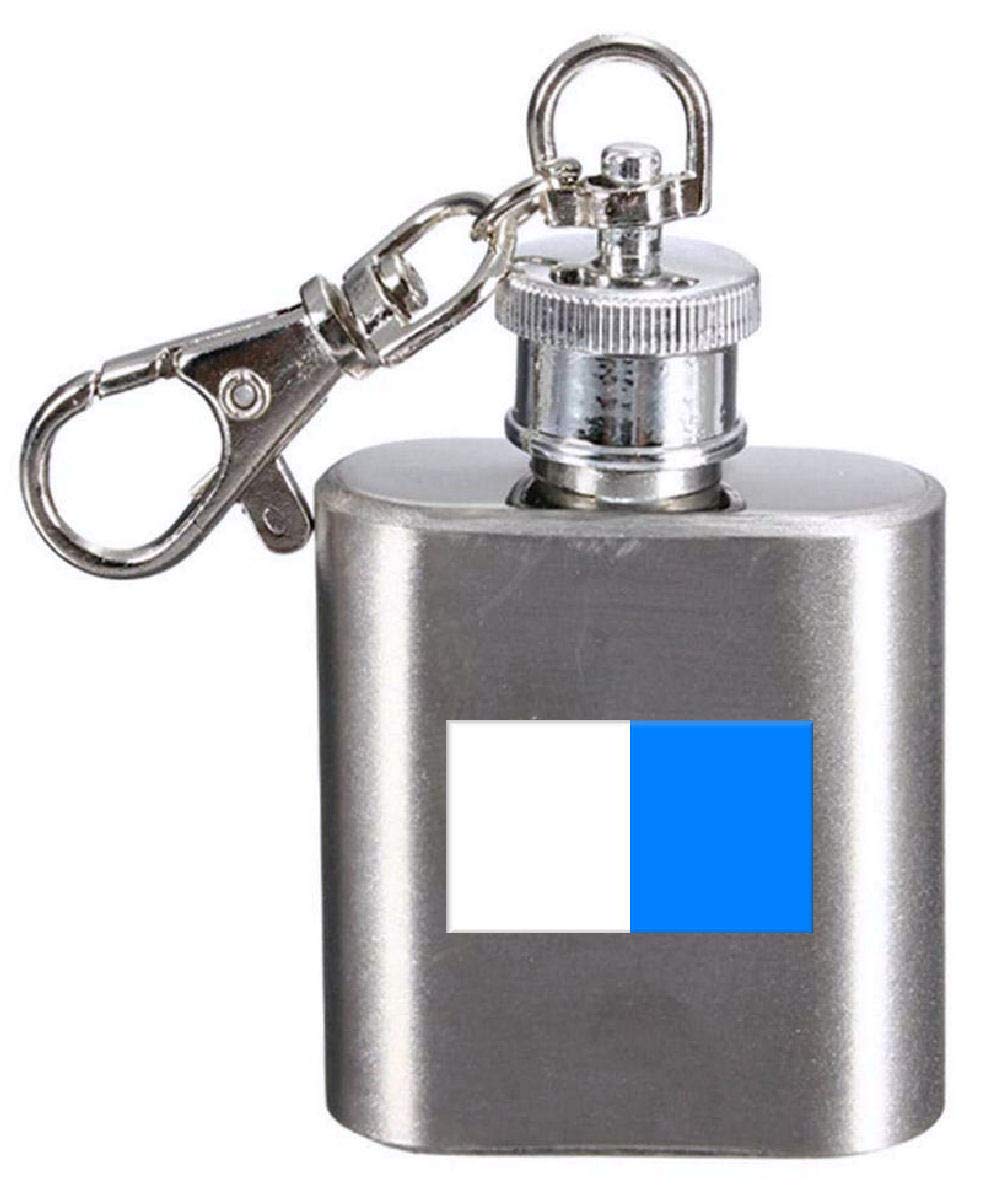 Flasque porte-clés gravé idéal pour vos randonnées et soirées de supporters