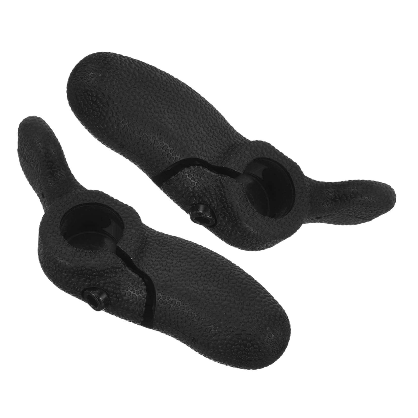 TOYANDONA Guidon De Vélo De Montagne Poignées De Couverture De Guidon De Vélo Poignées De Vélo Guidon pour VTT Poignées De Guidon VTT Guidon pour Vélo Guidons VTT Noir Caoutchouc