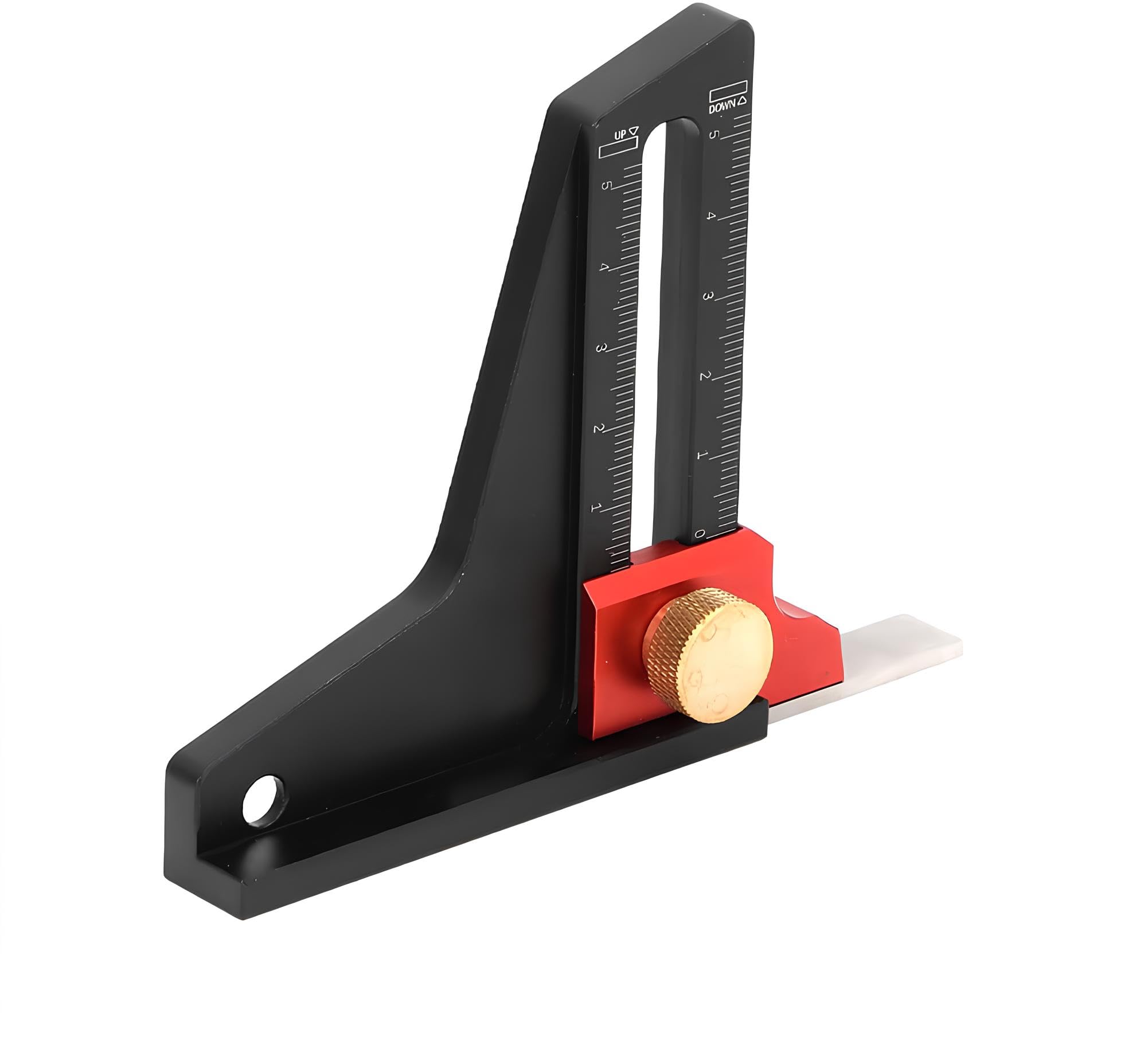 Altimetro Digitale Calibro Altezza 0-50 mm Lega di Alluminio per Sega da Tavolo