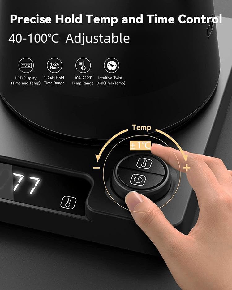 Pava eléctrica Supercap con control variable de temperatura 1L miniatura 3