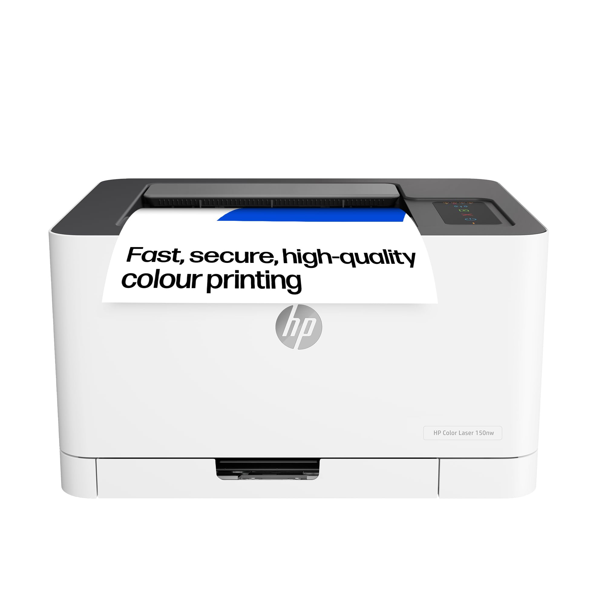 HPColour Laser 150nw Wireless Printer | White | Easy mobile printing with the HP Smart app | World’s smallest colour laser in its class | USB 2.0 high speed connectivity | Speeds up to 18/4 ppm in A4