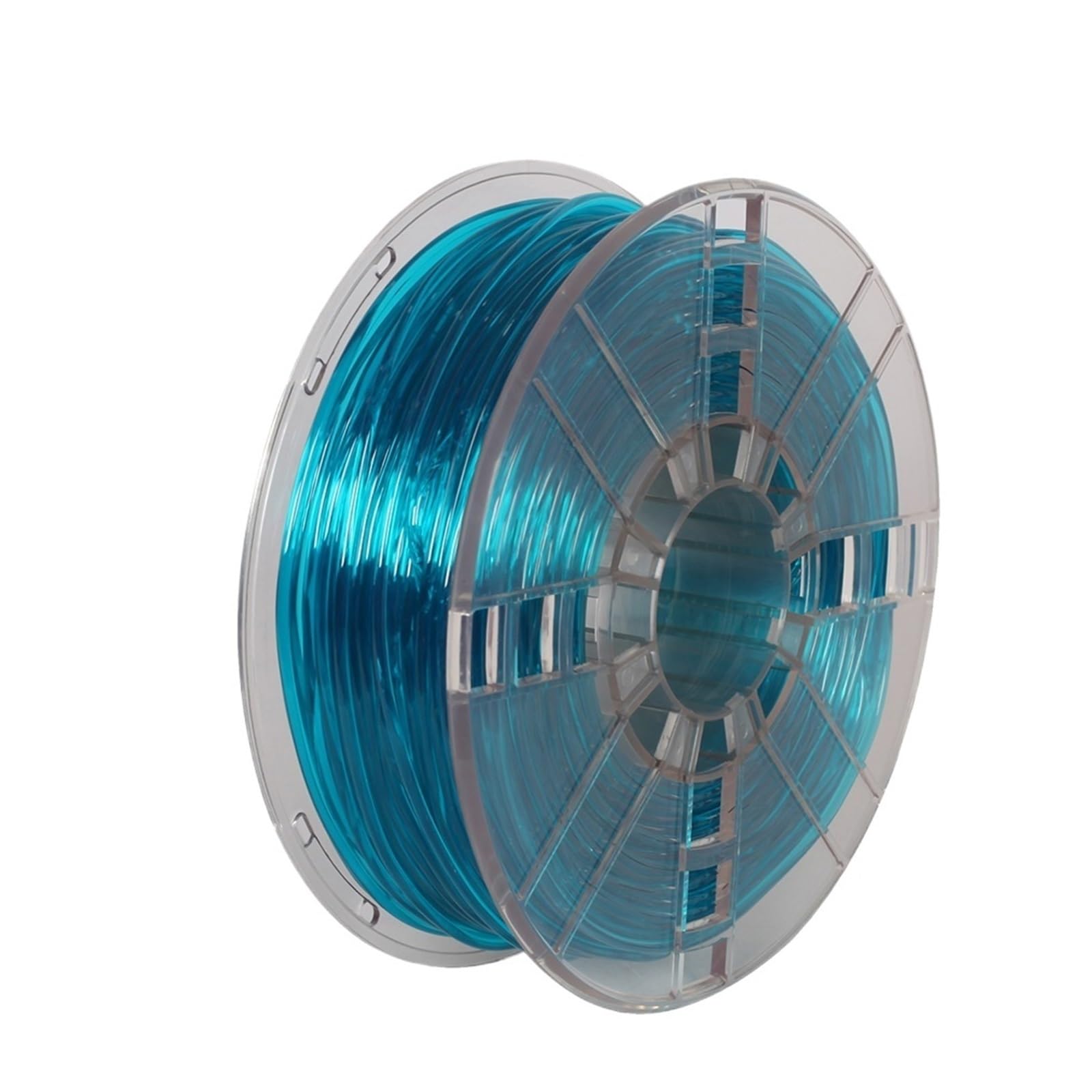 Filament d'impression 3D TPU Flexible de 1.75mm, sans bulle, Non toxique, matière plastique for imprimante 3D, Filament TPU 0.5KG/0.25KG Matériaux d'impression 3D en filament(16A Turquoise-500g)