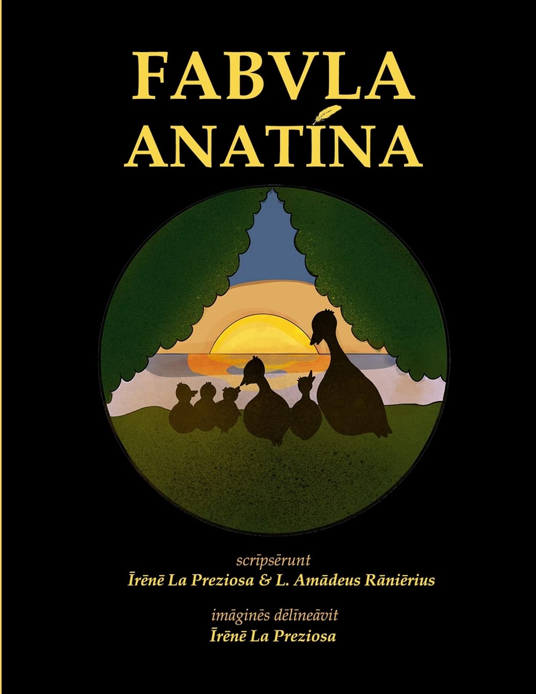 Fabula Anatina: A Duckish Tale in Latin (Latin Edition)