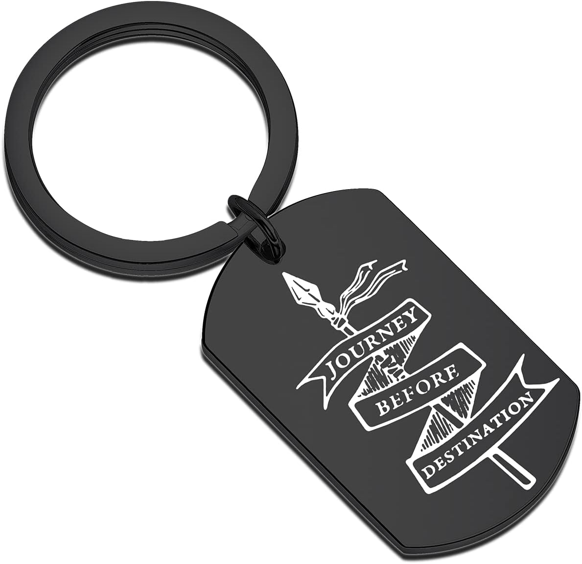 Journey Before Destination Keychain Gift Stormblessed Keychain Gift