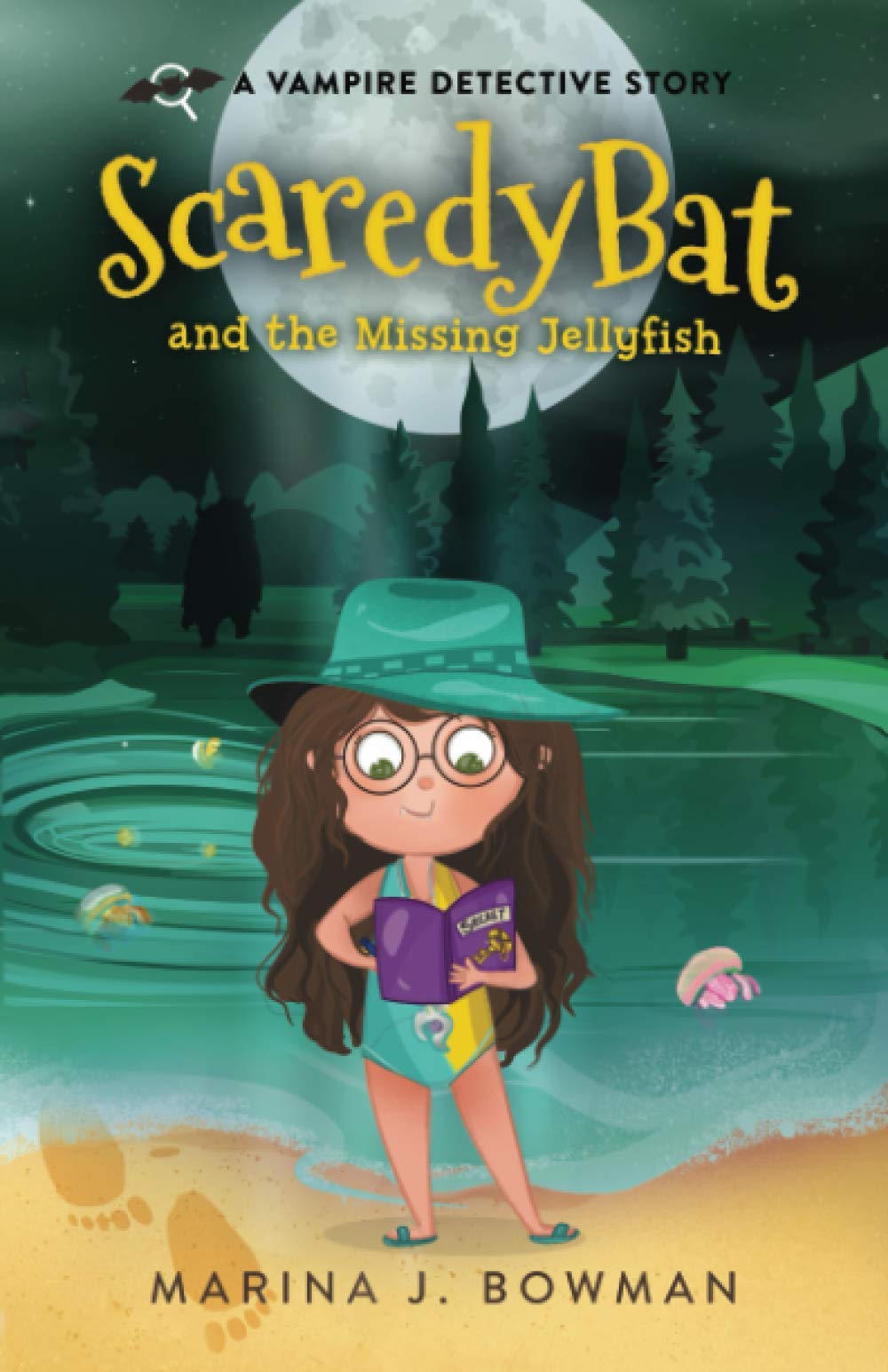 Scaredy Bat and the Missing Jellyfish: Full Color: 3 (Scaredy Bat: A Vampire Detective Series)