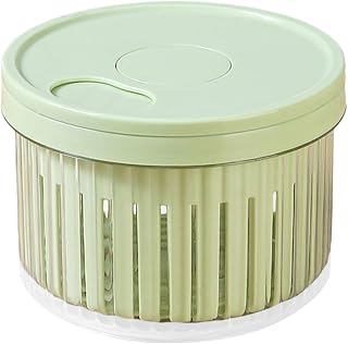 Vegetable Storage Container Sealing Detachable Lightweight Kitchen Prep Box Airtight Garlic Organizer for Nuts Chives Onions