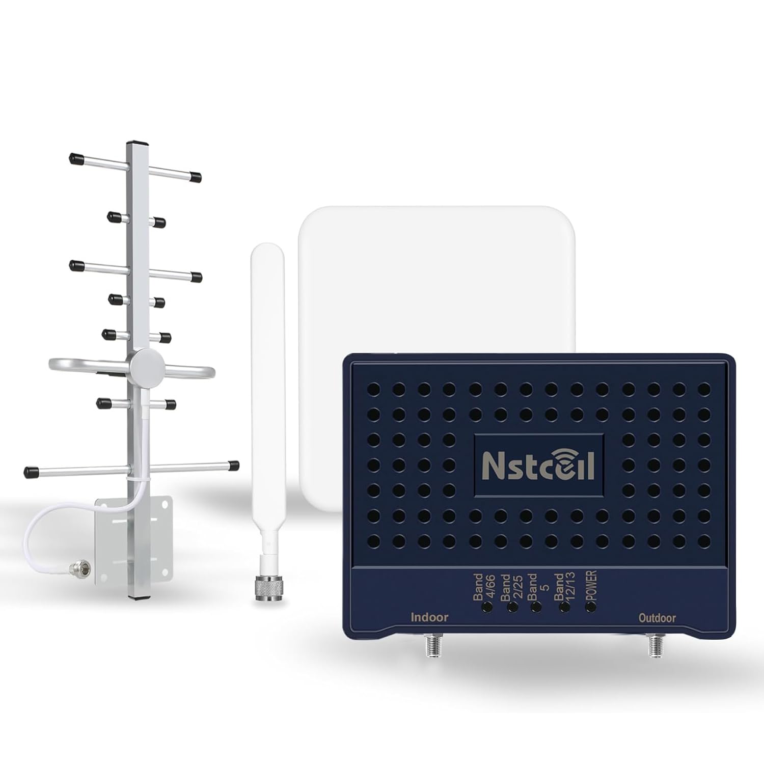 Basement Mobile JACOOL Cell Phone Signal Booster With Screen Up