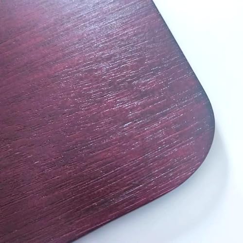 Miniatura 3 de Paleta de pintura cuadrada rectangular de 16 x 12 pulgadas, paleta ergonómica de madera de nogal para pintura al óleo, acuarela, arte y artista,