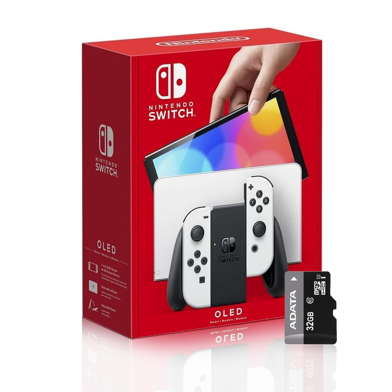 Amazon.com: Nintendo Switch (OLED model) with White Joy-Con and Amazon.com: Nintendo Switch (OLED model) with White Joy-Con and