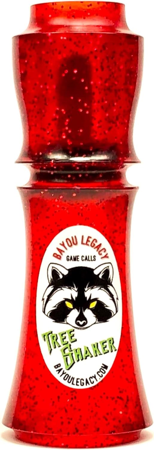 Bayou Legacy Game Calls Tree Shaker Coon Squaller Bass Boat Red