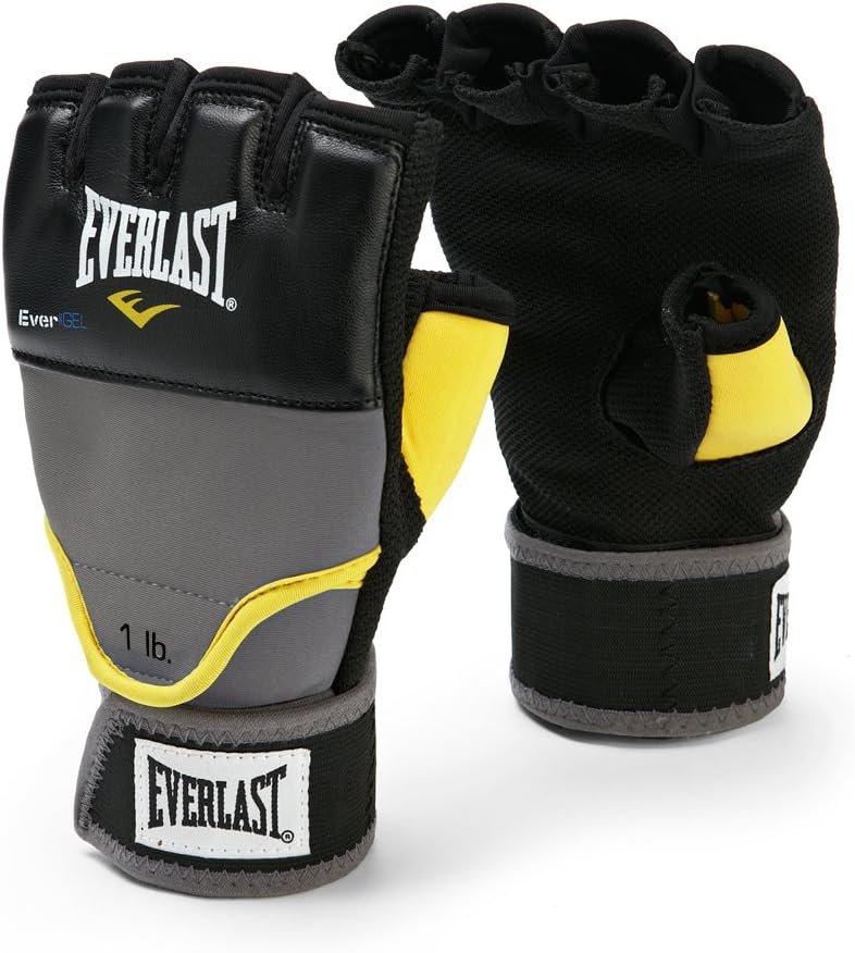 Everlast EverGel Weighted Grey Wraps