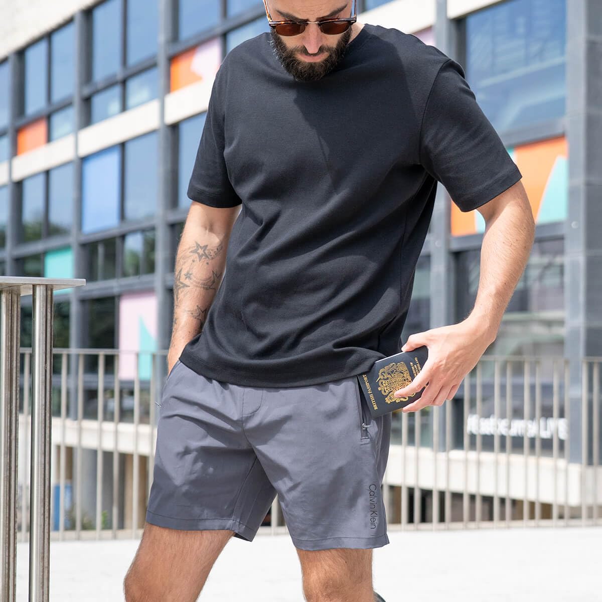 Calvin Klein Short de Sport Technique léger Versa 2026 pour Homme