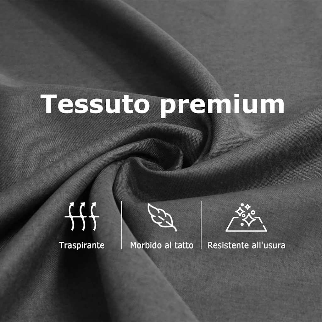 vidaXL Poltrona Reclinabile in Tessuto Verde Scuro, poltrona reclinabile, poltrona elettrica, poltrona singola, poltrona reclinante, poltrona