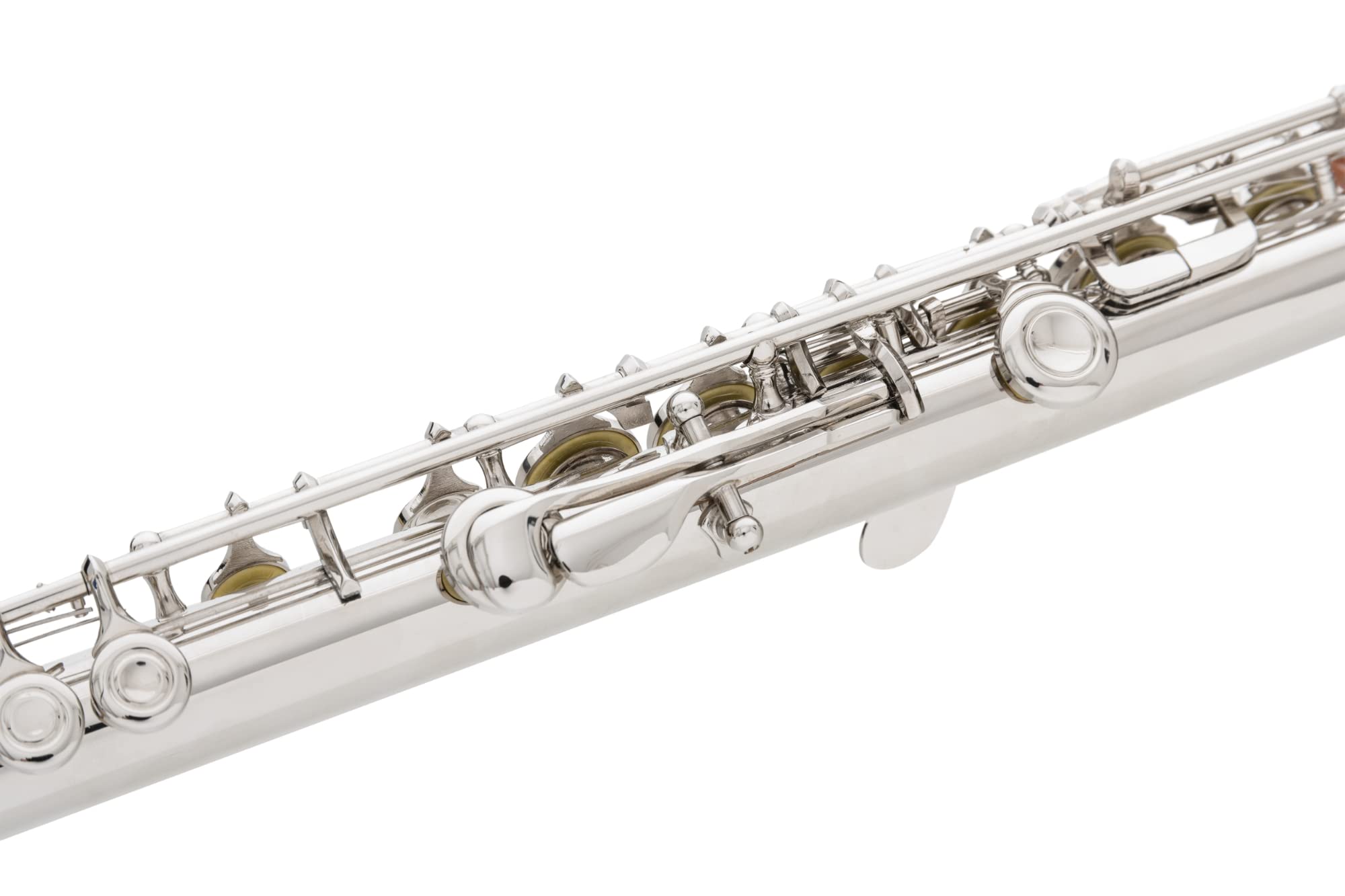 Classic Cantabile FL-200U Querflöte Neusilber Einsteigerinstrument E-Mechanik inklusive Wischerstab Etui