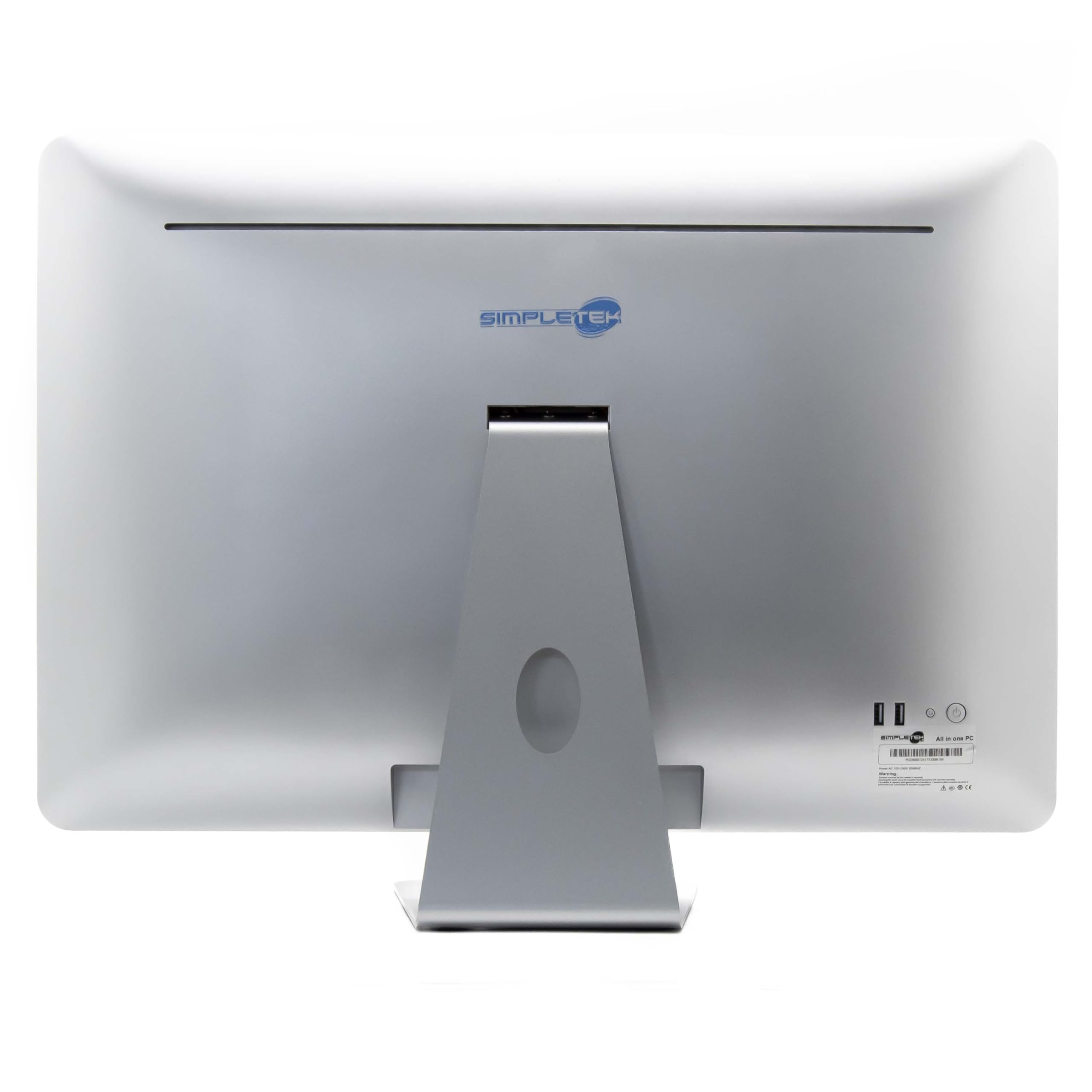 SIMPLETEK - Computer All in One con schermo touch 22” Full HD, Core i7 2.8GHz, 16GB RAM, doppio SSD, webcam, altoparlanti integrati, mouse e tastiera wireless