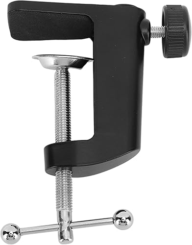 Abrazadera de escritorio C abrazadera de lámpara de escritorio tamaño máximo de apertura 2.4 pulgadas 2.402 in reemplazo escritorio abrazadera C