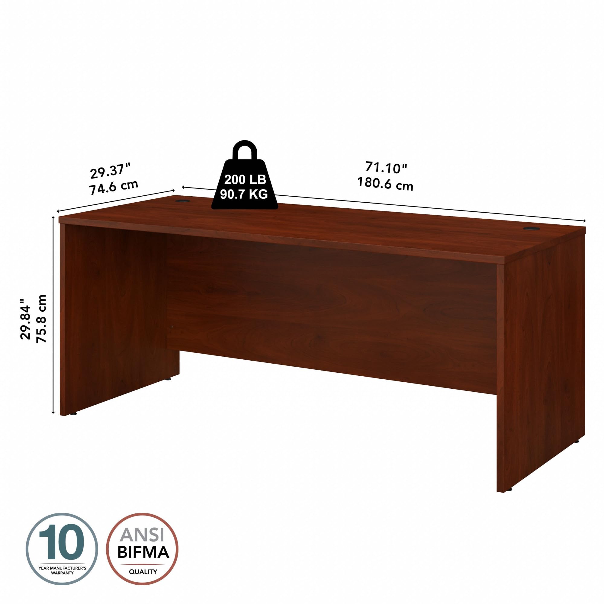 直接取引 デスク Amazon.com: Bush Business Furniture Studio C 72W Computer