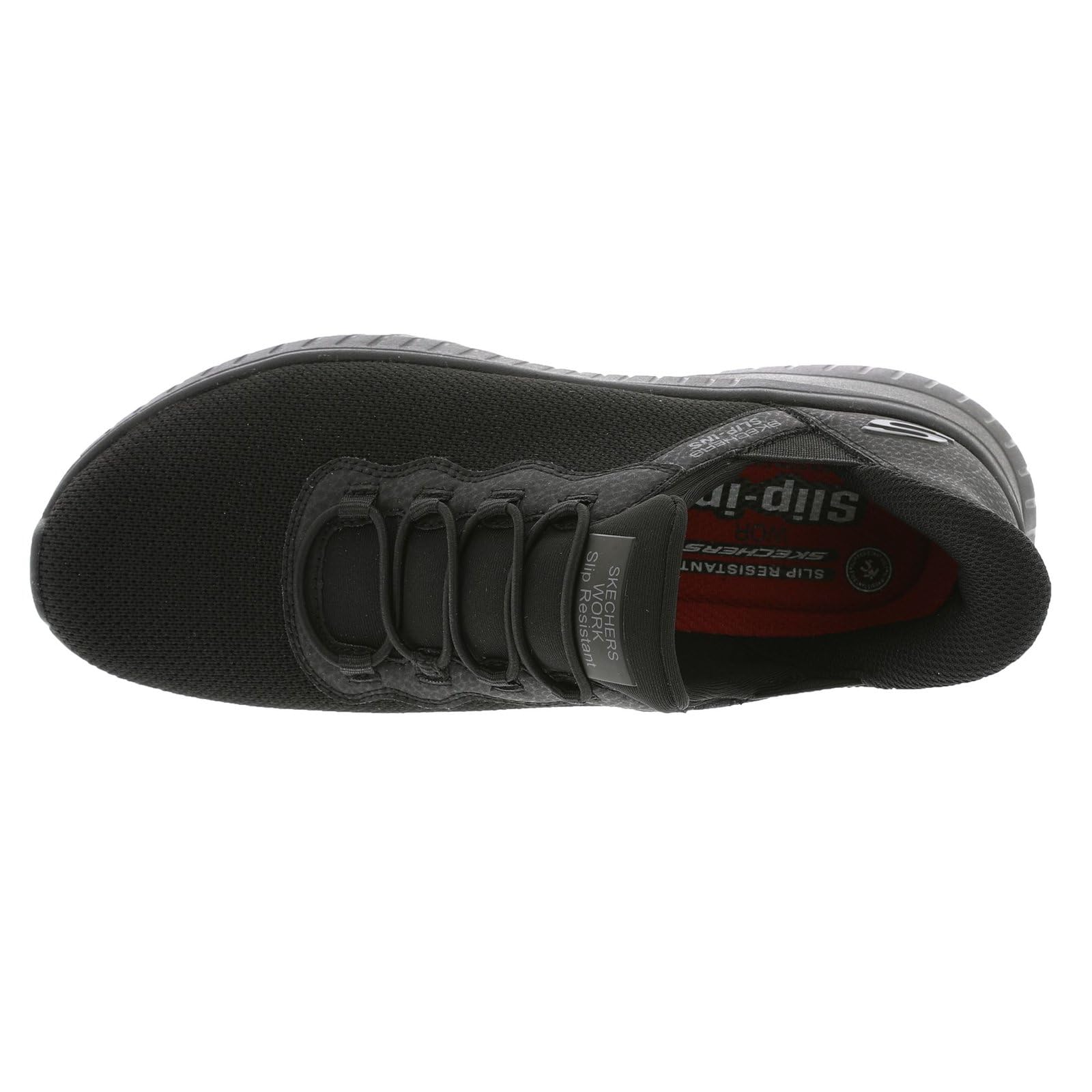 Skechers Women's Work Hands Free Slip Ins Squad Chaos SR- Jasul Chaussure de Service alimentaireFemme