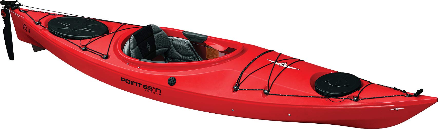 LONG WAVE Kayak DE TRAVESÍA con TIMÓN Y ORZA ABATIBLE Point 65 XO11 GT Kayak rigido de Aventura 1 Persona