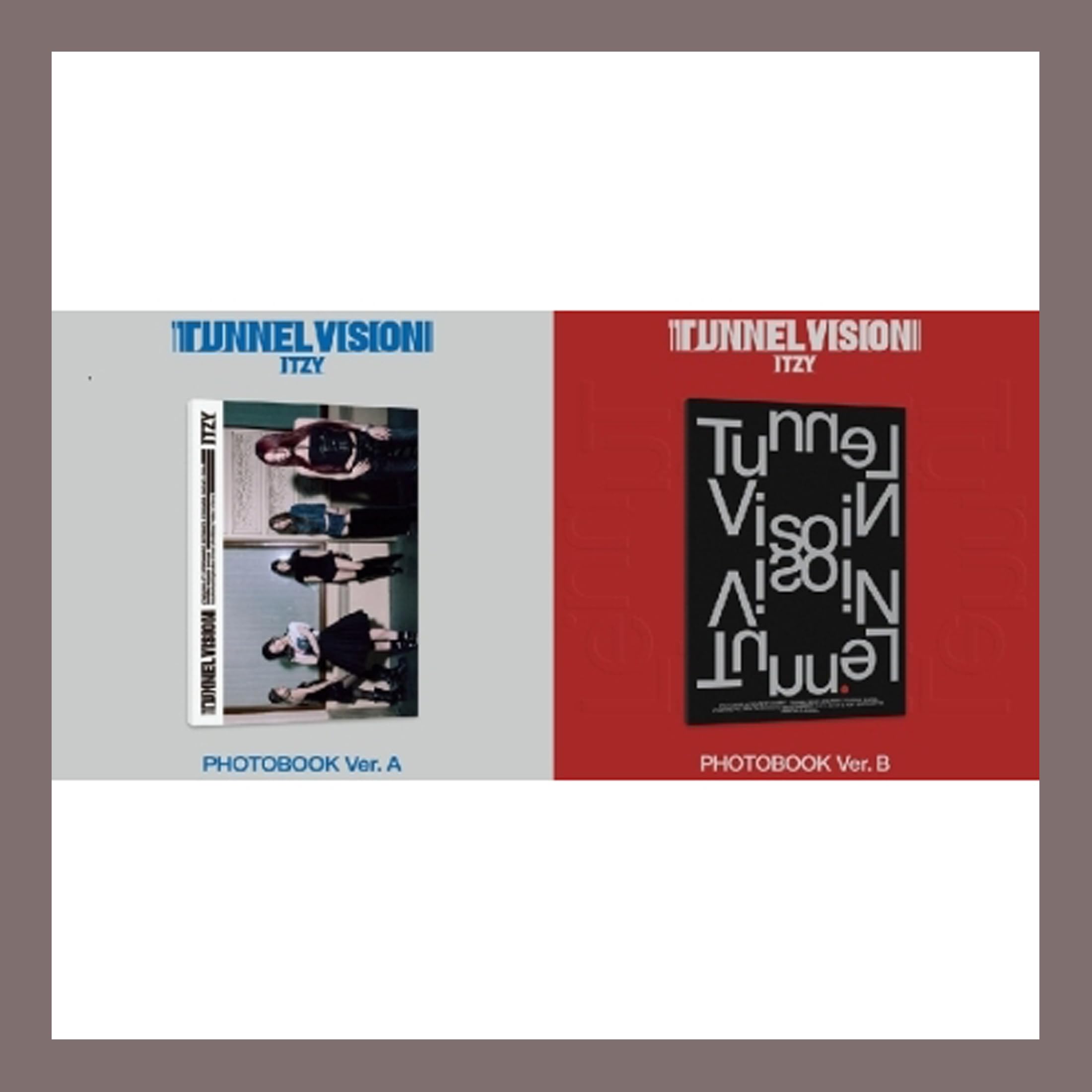 ITZY Tunnel Vision 11th Mini Album (Photobook - B Ver.)