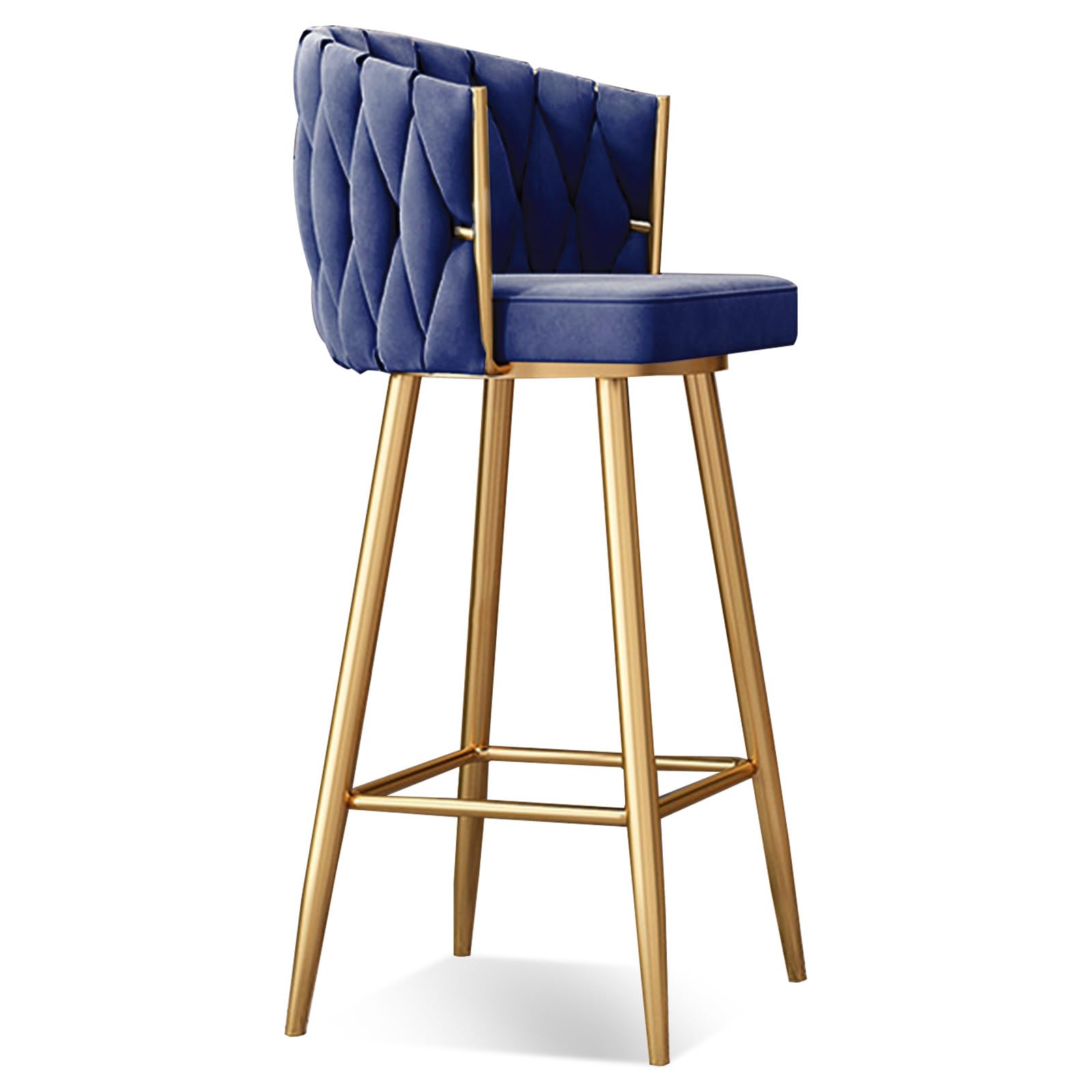 Tabourets de bar hauteur 64 74 cm lot de 2 4 chaises de cuisine rembourrées