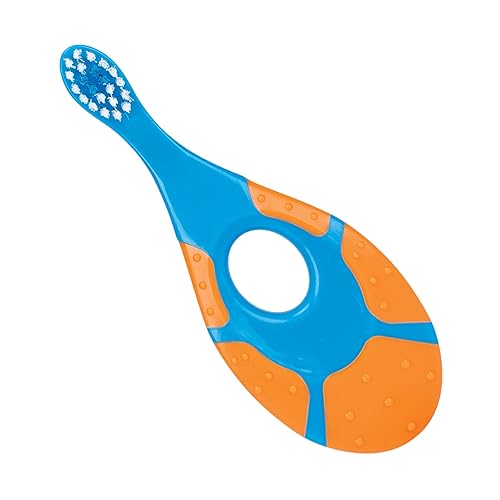 Miniatura 5 de SmileGoods - Cepillo de dientes Y222 Splash para 0 a 2 años, cerdas extra suaves, con mango ancho de fácil agarre, cepillos de dientes empaquetados