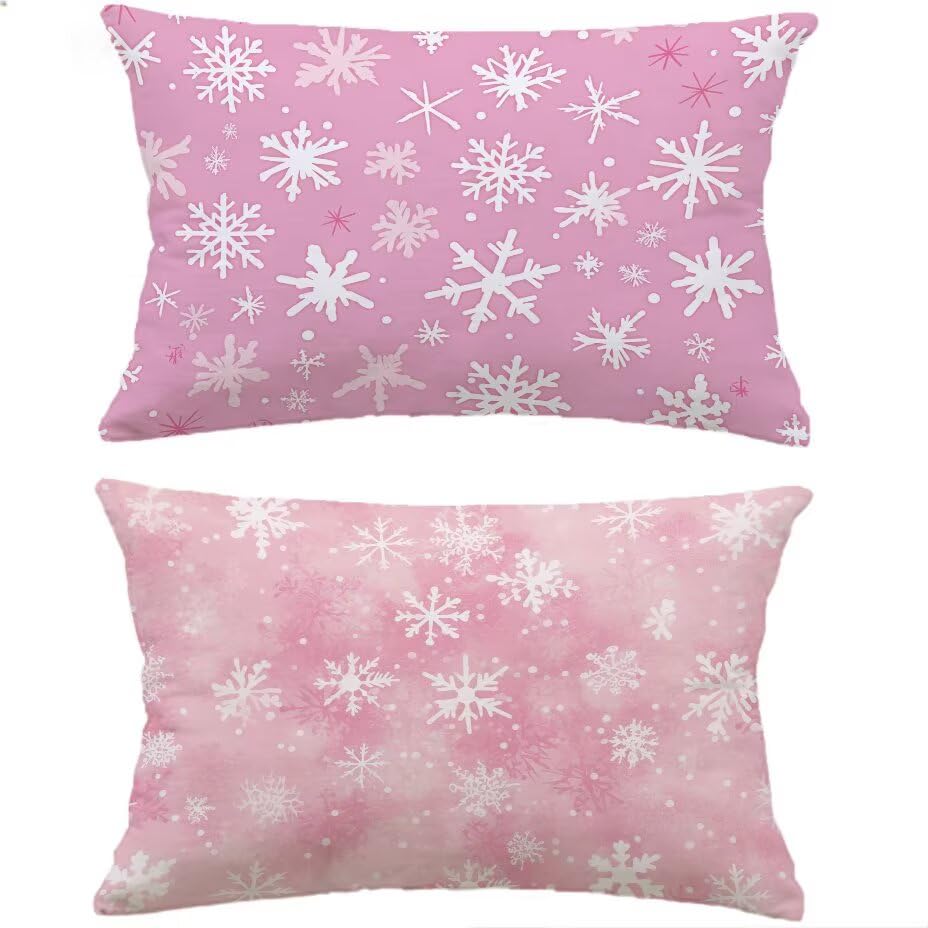 Housse de coussin extérieur 80x100 rectangulaire rose pour jardin