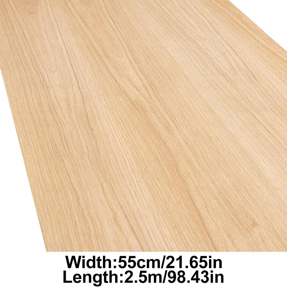 Queenbox 21.6 x 98.4in Self-Adhesive Wood Veneer Sheet, Flexible Edge Banding Strip Tape for DIY Woodworking Speaker Cabinet Furniture Renovation, Pattern D