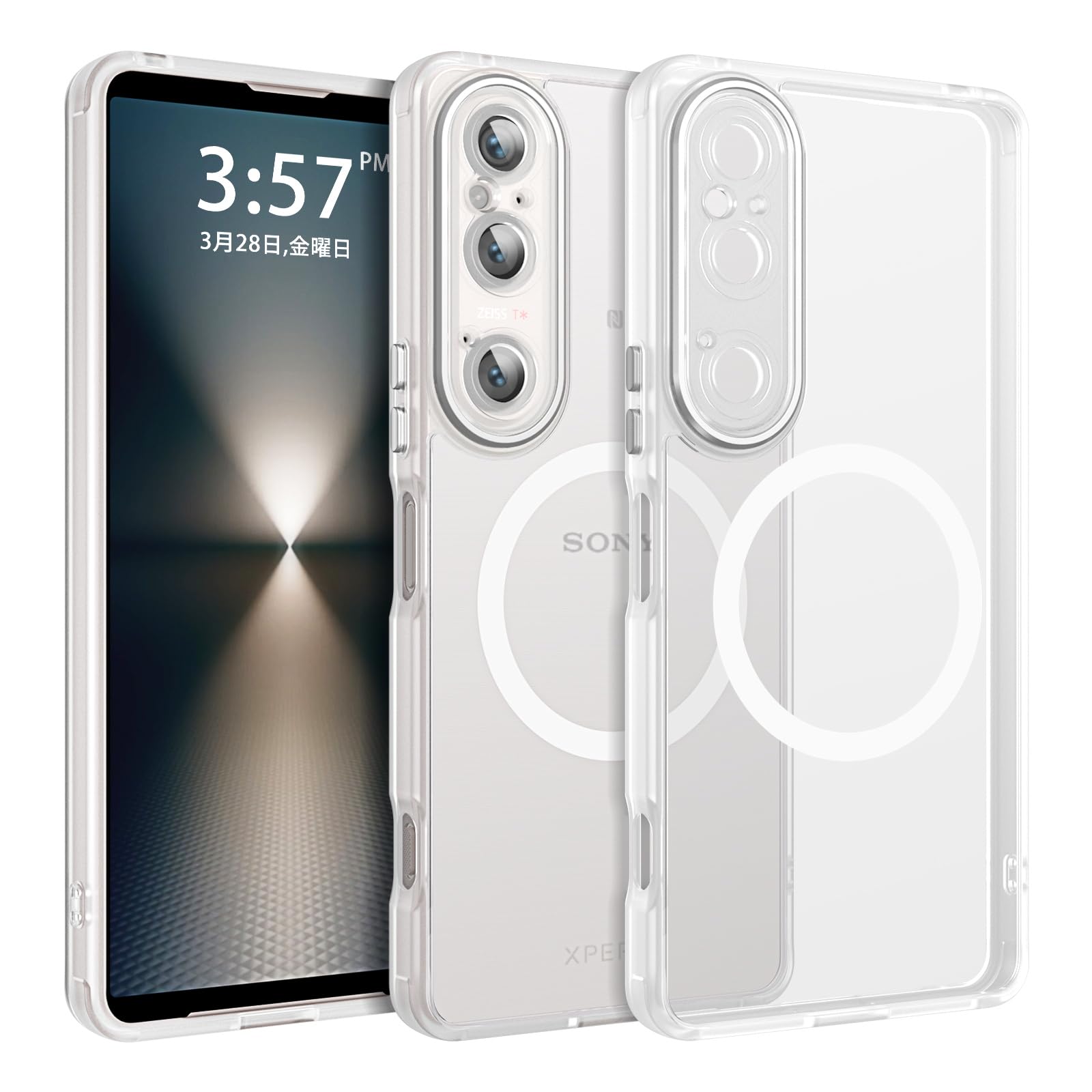 Amazon.co.jp: VENINGO Xperia 1 VI ケース SO-51E カバー クリア 