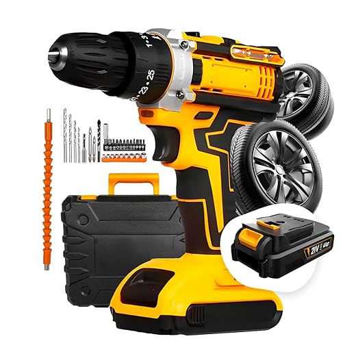 Furadeira e Parafusadeira 21V Sem Fio