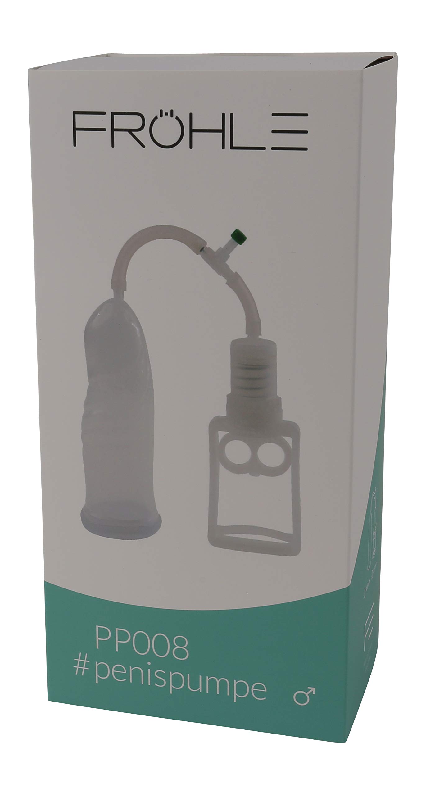 Fröhle Pompa Anatomica Per Il Pene Regular Fit Professionale, 200 G, Trasparente